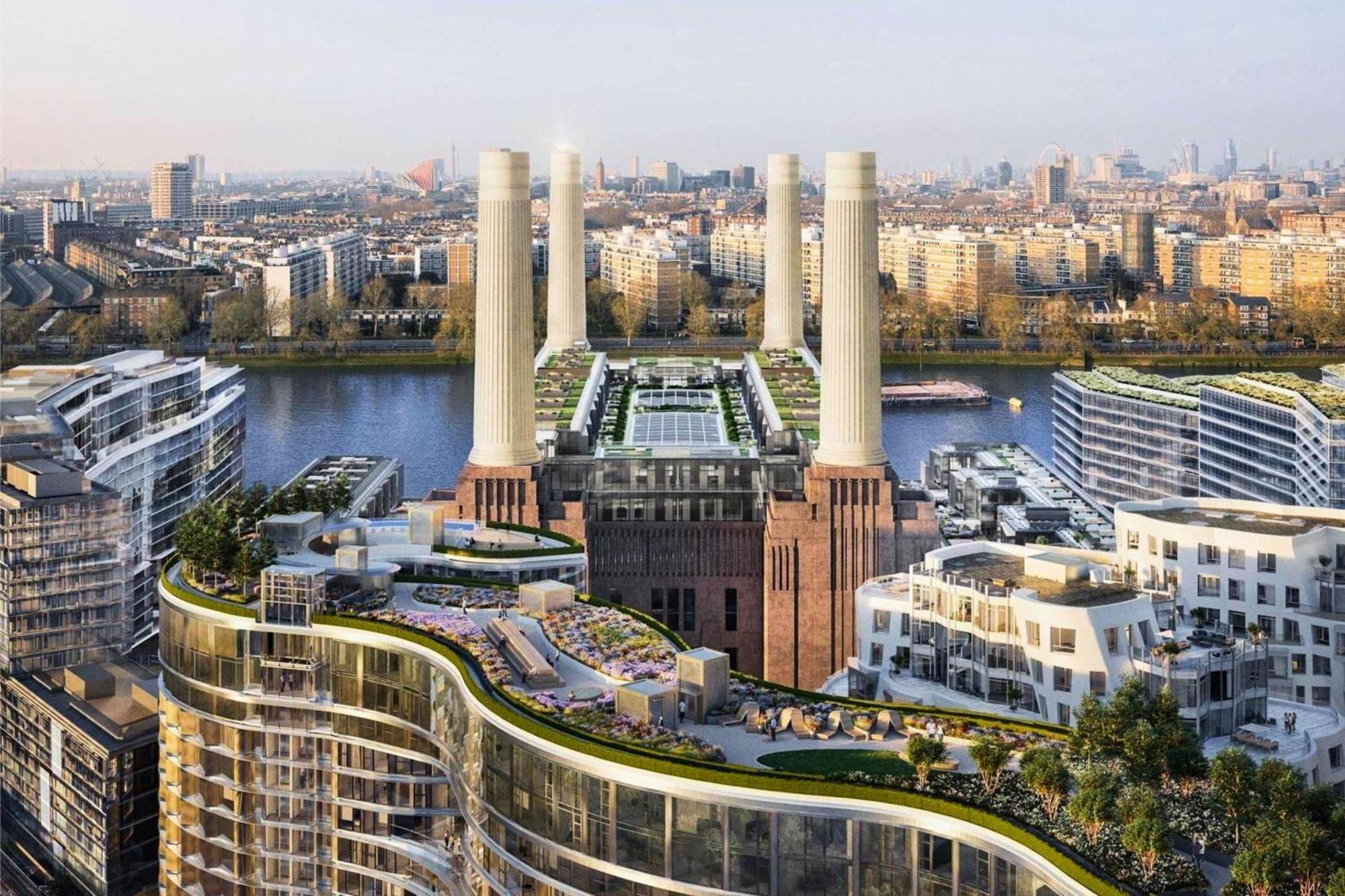 Battersea Power Station - Winter Garden Balcony & 1Gb Wifi - Luxurylondonstays Exterior foto